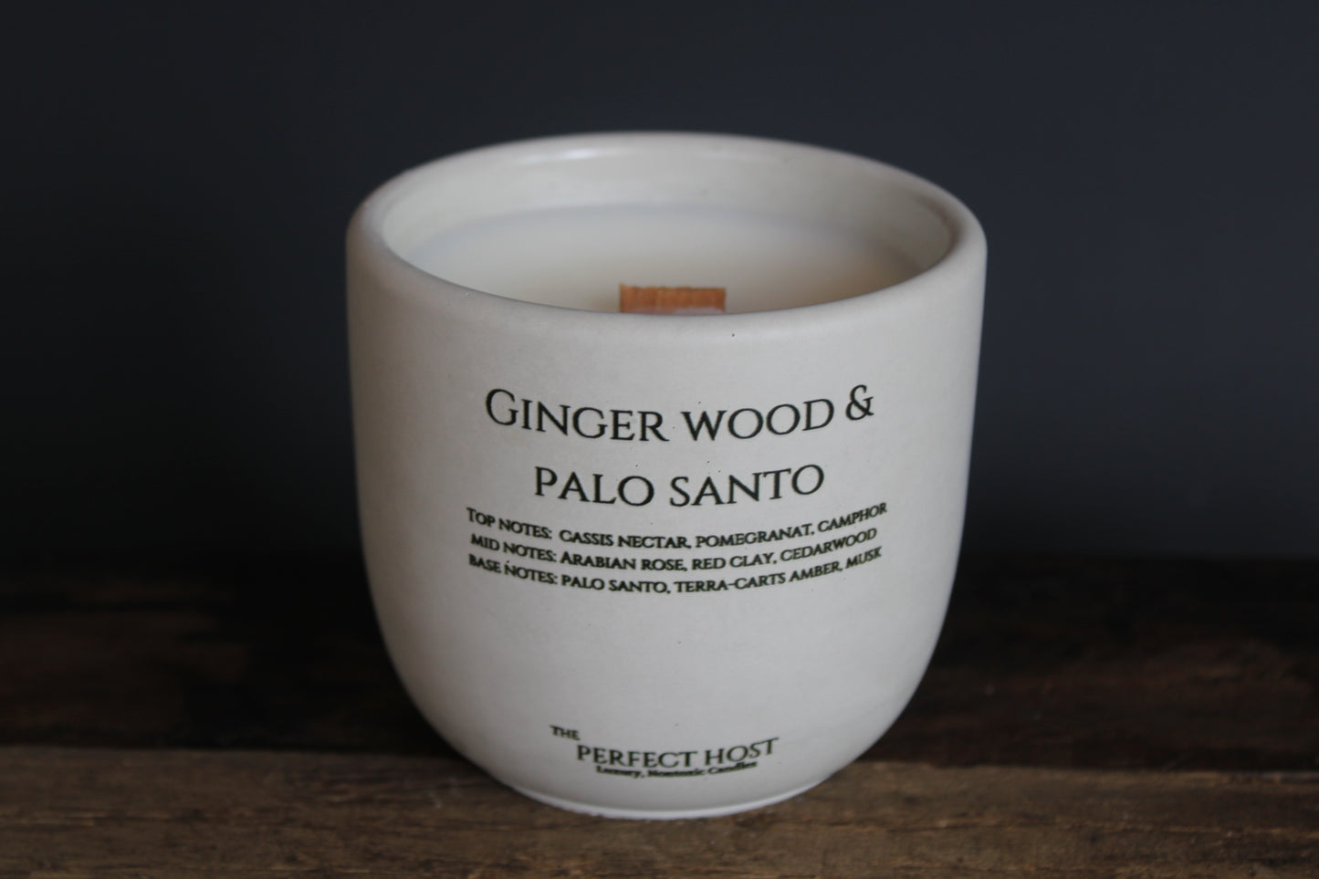 Ginger Woods & Palo Santo