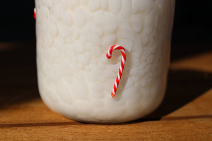 Candy Cane Candle