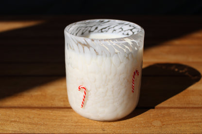 Candy Cane Candle